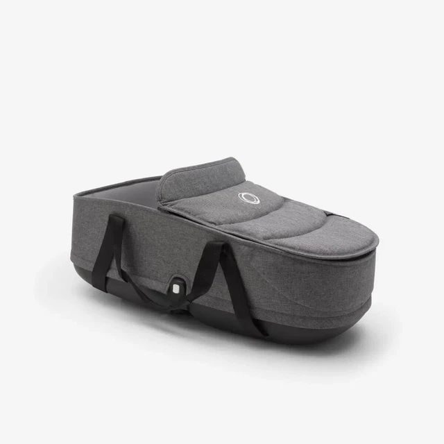 Bugaboo Bee6 Carrycot Newborn for Bee Pram in Grey Melange- With Adapters