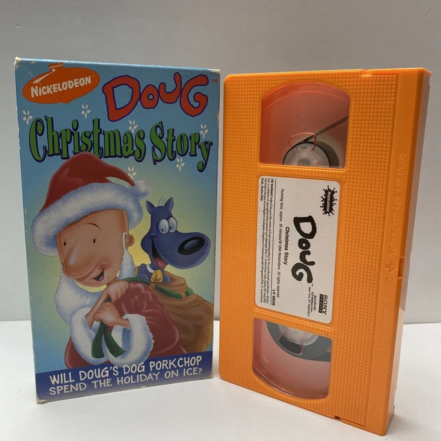 DOUG CHRISTMAS STORY VHS Video Nickelodeon RARE Animated 1997 50.00