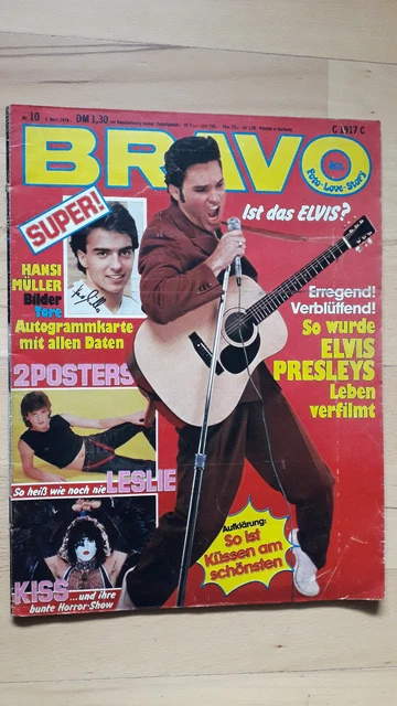 BRAVO Nr.10 vom 1.3.1979 Hansi Müller, Kiss, Paola, Leif Garrett, Udo Lindenberg
