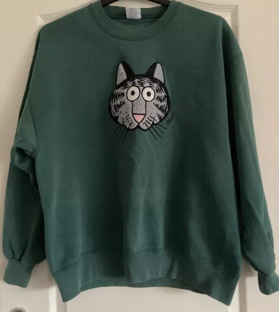 Kliban cat sweatshirt hot sale