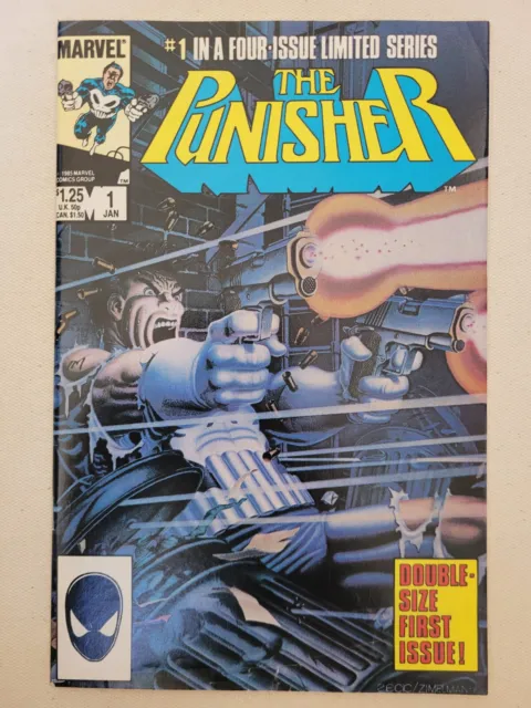 PUNISHER VOL.1 #1 First Solo Series Marvel Comics 1986