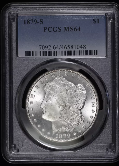 1879-S $1 Morgan Dollar PCGS MS 64