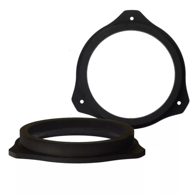 MDF 165 mm Lautsprecher Adapter Ringe für Kia Rio 2011-2017 Vordertür Hintertür