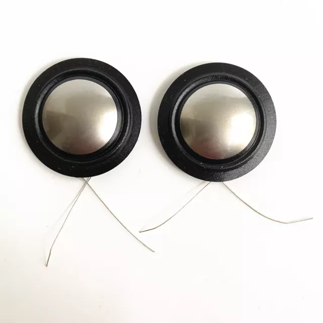 2 AFT 1" TITANIUM Dome Tweeter Diaphragms For Dayton Audio AN25Ti-4 4Ω Repair