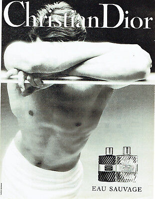 Publicité Advertising 089  1984  Eau toil; sauvage Extreme concentrée  Dior 2p 