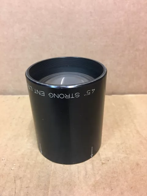 Lente de proyección de película Isco Strong 4,5"" 114 mm como nueva 35 mm 70 mm