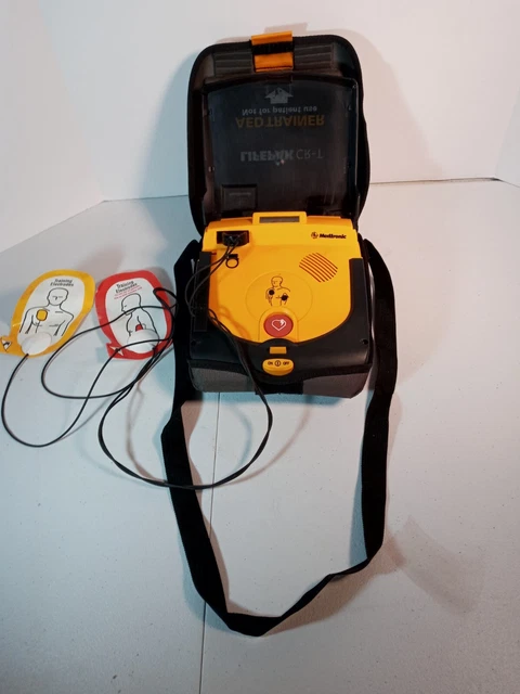 Physio-Control LifePak CR-T Trainer AED with Case and Pads, No Remote