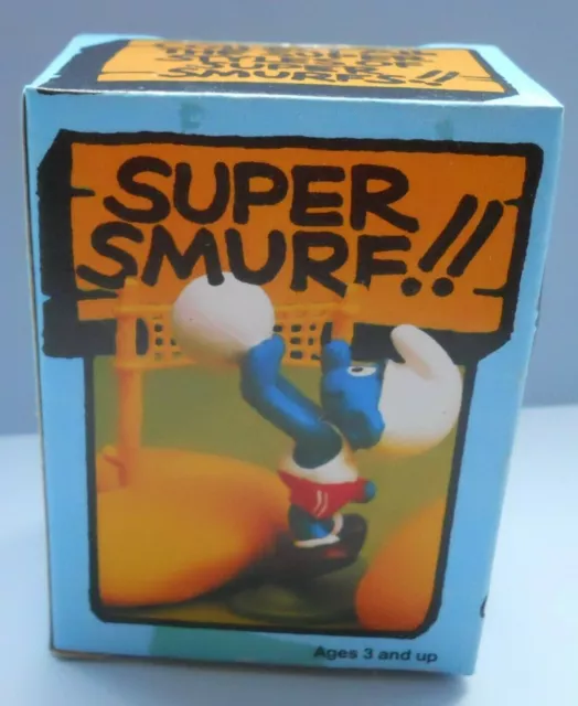 SUPERPUFFI SMURFS da BARBAPUFFO 40223 PUFFO PALLAVOLO VOLLEYSMURF MIB