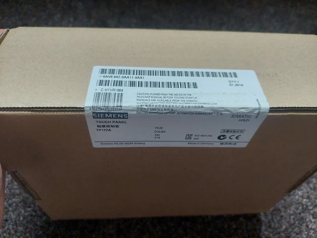 Pannello Operatore Touch SIEMENS SIMATIC TP177A 6AV6642-0A11-0AX1 - Nuovo