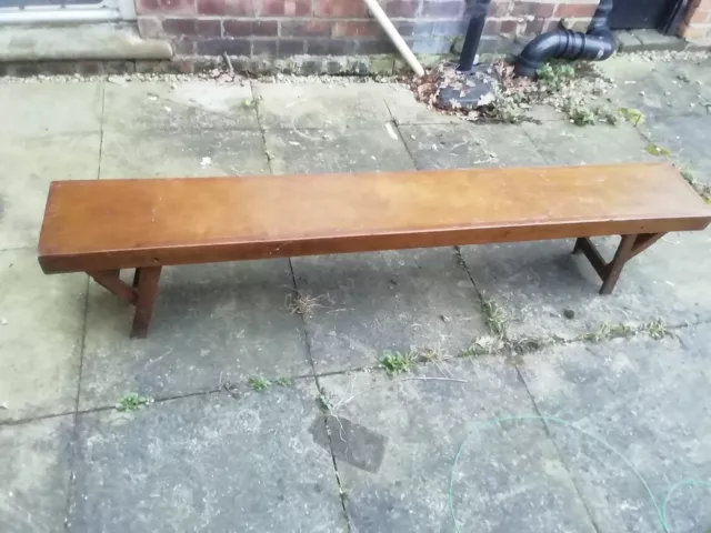 Geebro Vintage School Bench