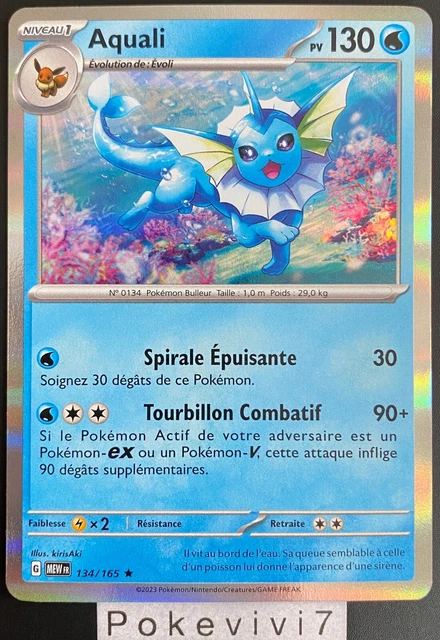 Aquali Ex 023/131 Téracristal - Coffret Ultraboost X Écarlate Et Violet 8.5 Évolutions Prismatiques 10 Cartes Pokémon Françaises