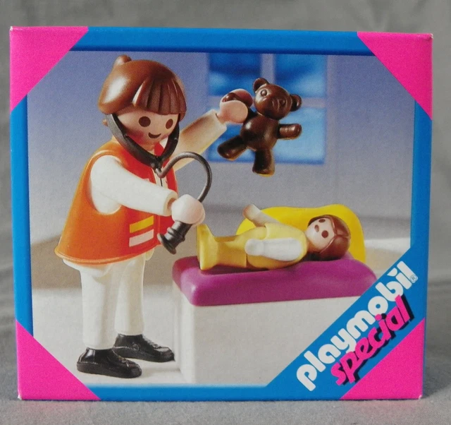 Set Playmobil Infirmerie N°7624 - Avec Médecin, Infirmière, Lit D'hôpital - Neuf Dans Son Emballage D'origine