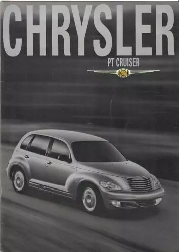 Chrysler PT Cruiser 2000-02 UK Market Sales Brochure Touring Limited Classic