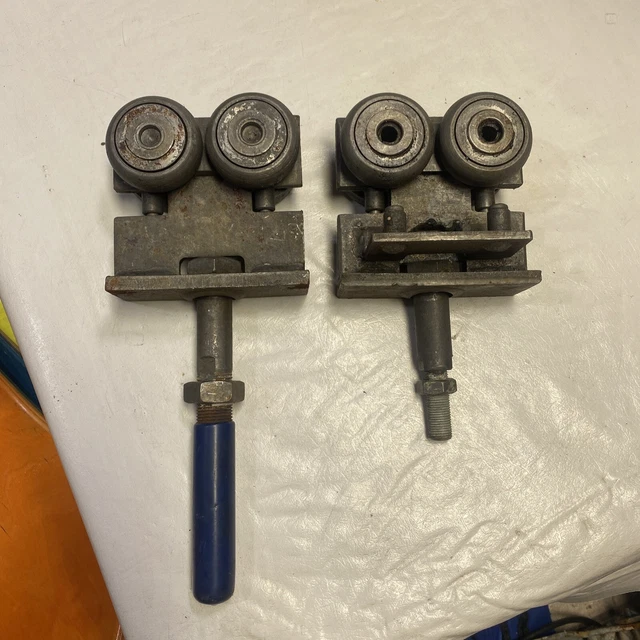Trolley Wheels Large 4 Wheels Barn Shed Door  Hanging Track Rollers Heavy Duty