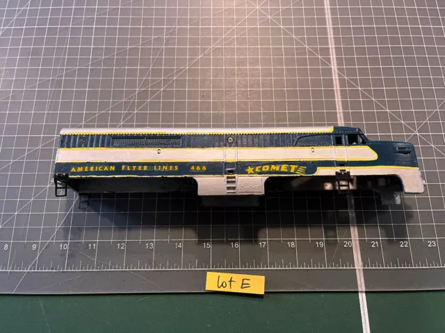 American Flyer S Train 466 COMET ALCO Diesel Locomotive SHELL ONLY PART LOT E