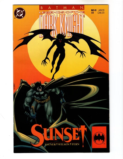 Batman Legends Of The Dark Knight #41 [Vf-Nm] Dc Comics 1993