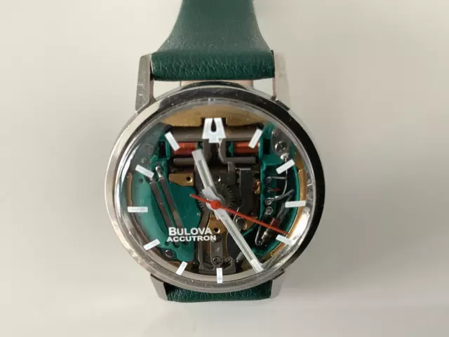 BULOVA ACCUTRON 214 Spaceview Rebuilt Serviced 56.00 PicClick UK