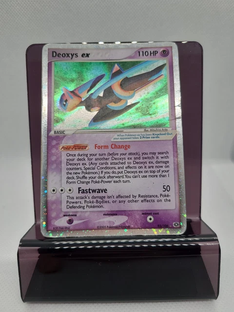 Deoxys ex Pokemon Emerald 93/106 Ultra Rare Holo Foil Card (speed Forme)