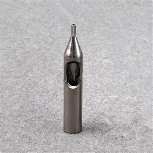 Tattoo Stainless Steel Nozzle Tube Tips RT DT FT Needle Gun Machine Supply 3