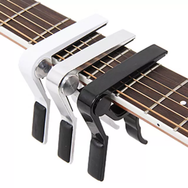 For Electric/Classic/Acoustic Quick Change Guitar Capo Key Clamp Trigger