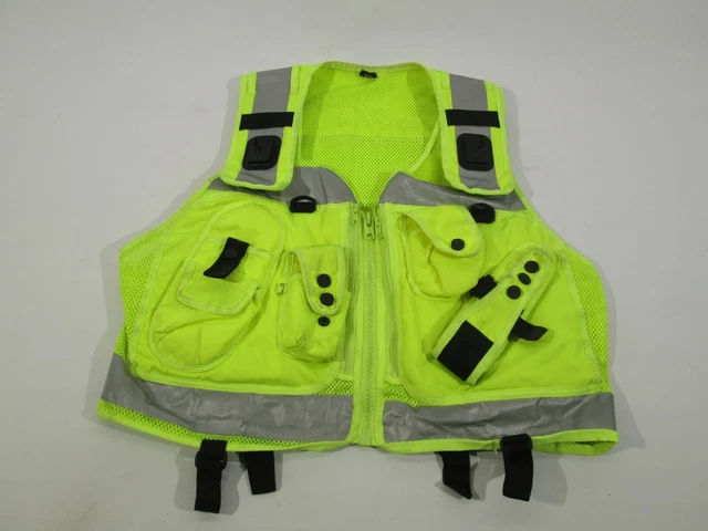 Protec One Size Fits All Security Vest In Orange - Foto 3