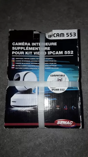 Caméra Semac d'intérieur IPCAM 553 compatible IPCAM 552