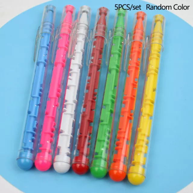 5PCS Novelty Labyrinth Pen Kids Toy Prize Ballpoint Pen Creative Pen for KiH7