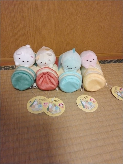 Sumikko Gurashi Pouch Set Case Pencil-shaped pouch Tokage Tapioka Shirokuma Cat