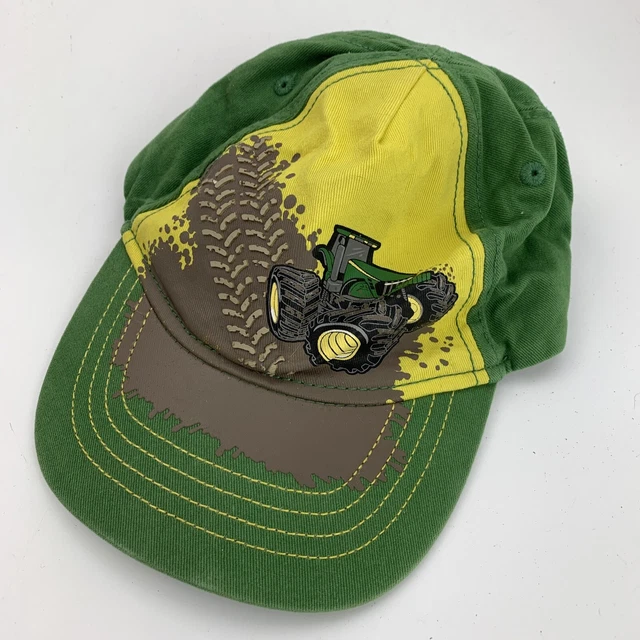 John Deere Trattore Bambini Sfera Cappello Aderente Baseball