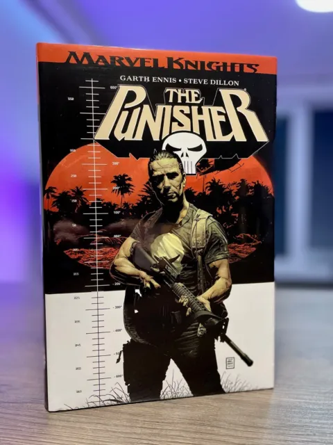 The Punisher by Garth Ennis Omnibus RARE OOP Marvel Knights Oversized Hardcover