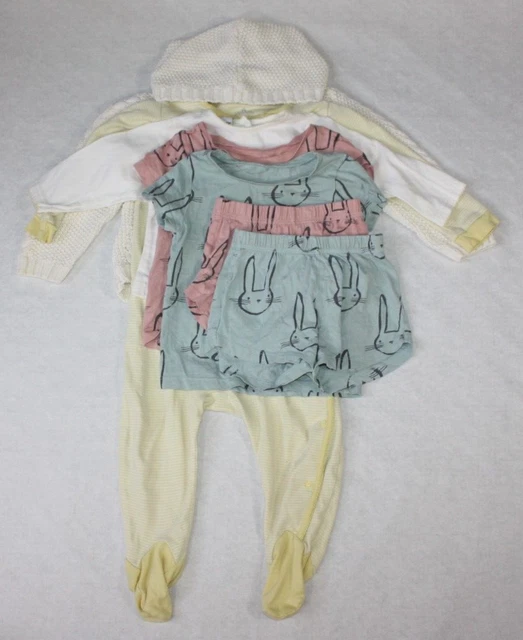 Girls Age 18-24 Months Bundle, Pyjamas Babygrow Hoody, Next Oshkosh, 7 Items