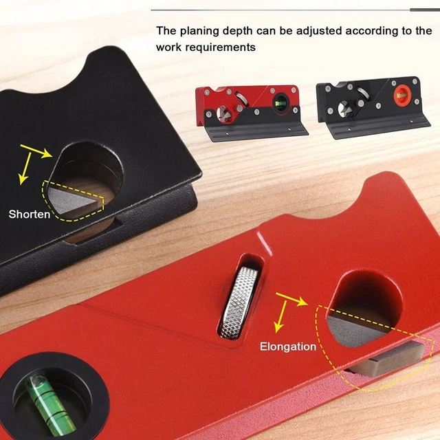 Woodworking Edge Corner Flattening Tool Wood Corner Plane Chamfer Plane
