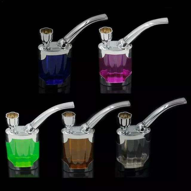 5 Couleurs Narguilé Eau Filtre Cigarette Tabac Eau Pipe Fumer Fournitures