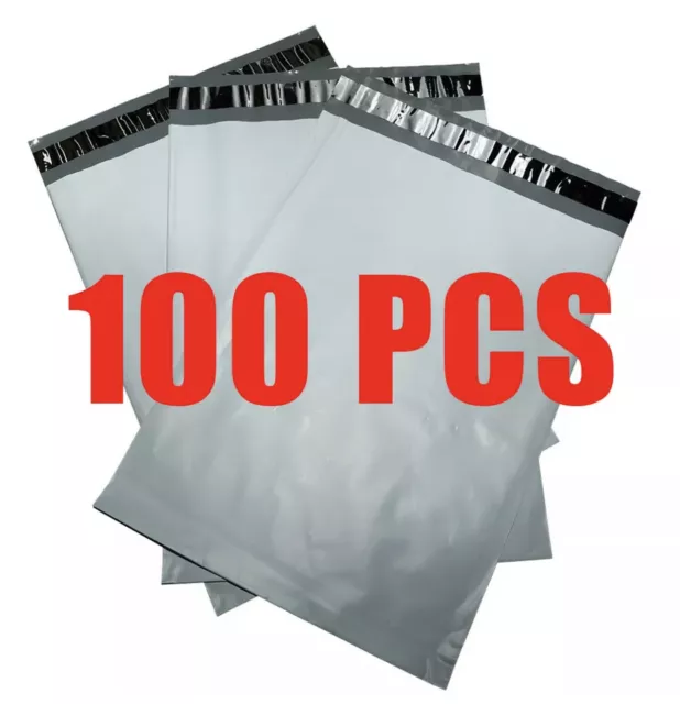 100 PCS 6x9 Inck Poly Mailers Shipping Envelopes Self Sealing Bags 2.5 Mil