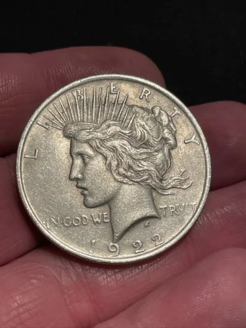 USA 1922, Silver Peace Dollar, Really Nice Condition See Pictures