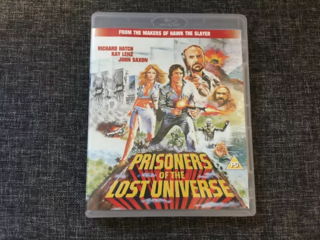 Prisoners of the Lost Universe (Blu-ray, 1983) ciencia ficción/culto rareza Kay Lenz fuera de imprenta