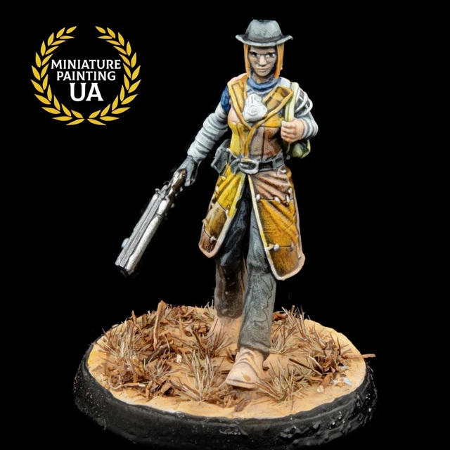 ⭐️FFG Fallout RPG 32mm Wasteland Warfare Painted Miniature Survivor Settler ⭐️