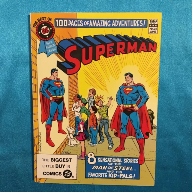 D.c. Blue Ribbon Digest # 25, Superman! ,June 1982, Fine Plus Condition