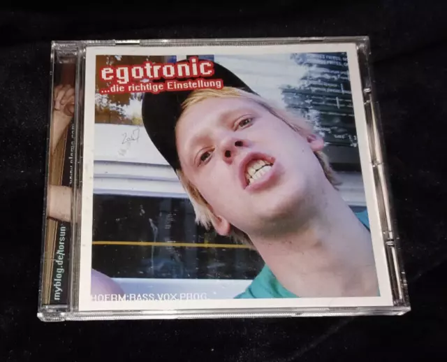 *EGOTRONIC*CD*...die richtige Einstellung*Note: 2*2006*Electropunk*VG+/EX*