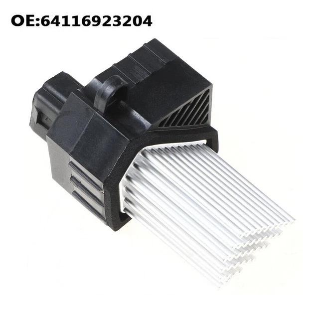 OEM # 6450NX Résistance de commande de ventilateur de moteur de ventilateur de chauffage de voiture pour Peugeot 206 1.4 1.6 2.0 205 Aluminum