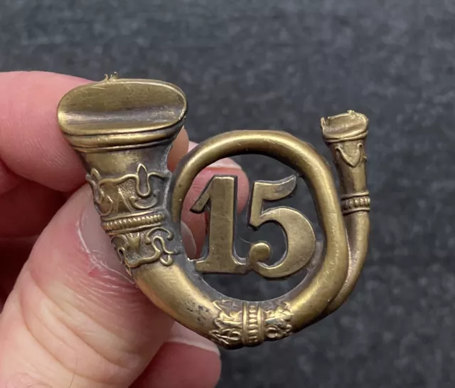 Unknown 15 Bugle Cap Badge ??