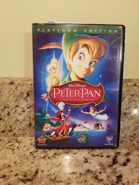 Peter Pan 2 Disc Platinum Edition DVD Walt Disney