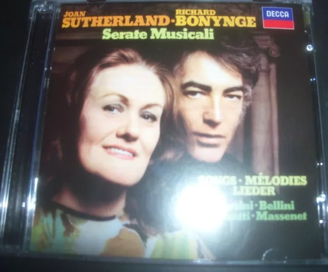 Joan Sutherland, Richard Bonynge – Serate Musicali 2 CD – Like New
