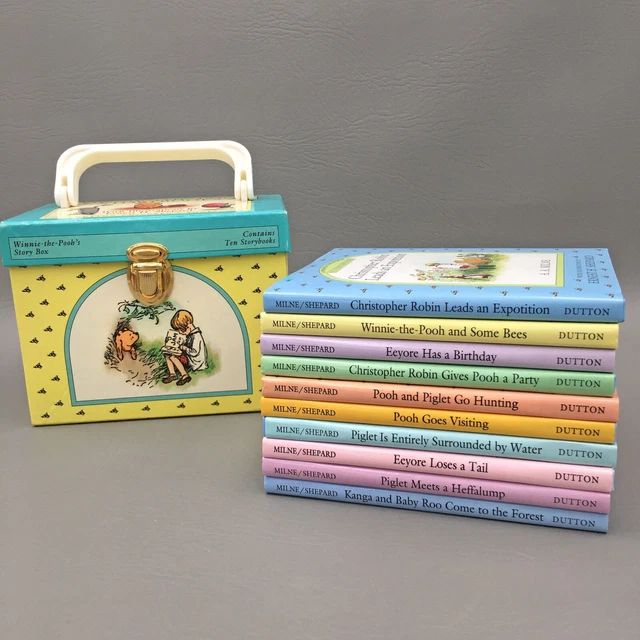 VINTAGE 1993 CLASSIC Winnie the Pooh Storybook Box Set Mini Books
