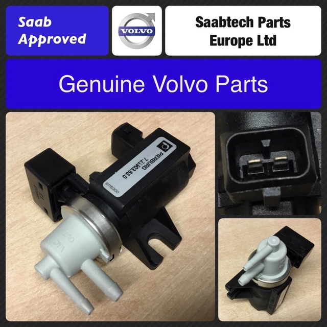 Genuine Volvo S60,S80,V70,Xc90 -  D5 Turbo Boost Pressure Solenoid -30637251-New