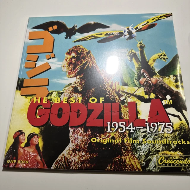The Best Of Godzilla 1954 - 1975 LP GNP 8055 Brand New Sealed Compilation M M M