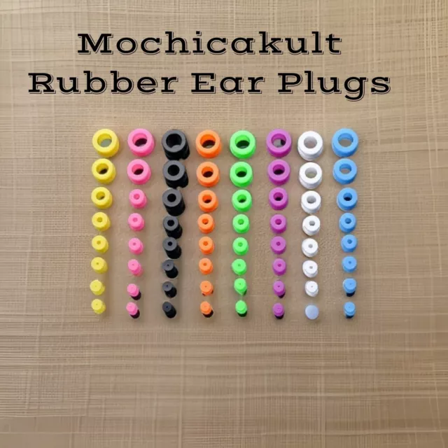 1pc 3mm - 26mm Silicone Tunnel Rubber Stretcher Earring Ear plug Expander Gauges