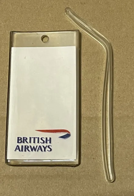 British airways Silicone Luggage Tag Lebel