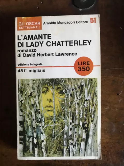 David Herbert Lawrence L'amante di Lady Chatterley Oscar Mondadori 150224