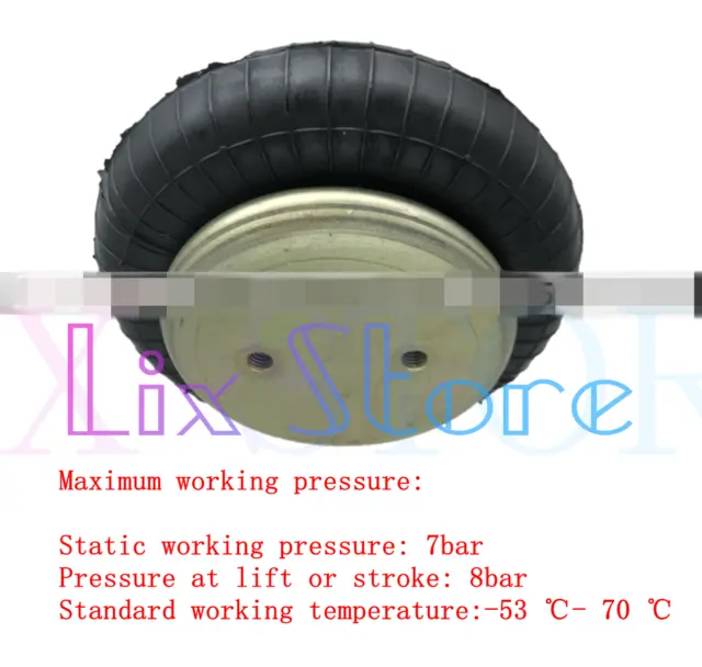 Vibration damping rubber cushion FS70-7 1B6-530 Rubber cylinder spring airbag